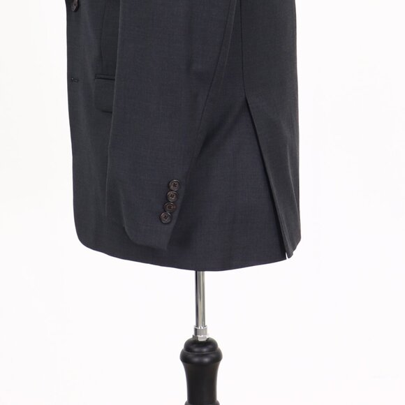 Ralph Lauren 40R Gray Solid 2-Button Sport Coat Blazer Jacket G384 - Picture 6 of 11